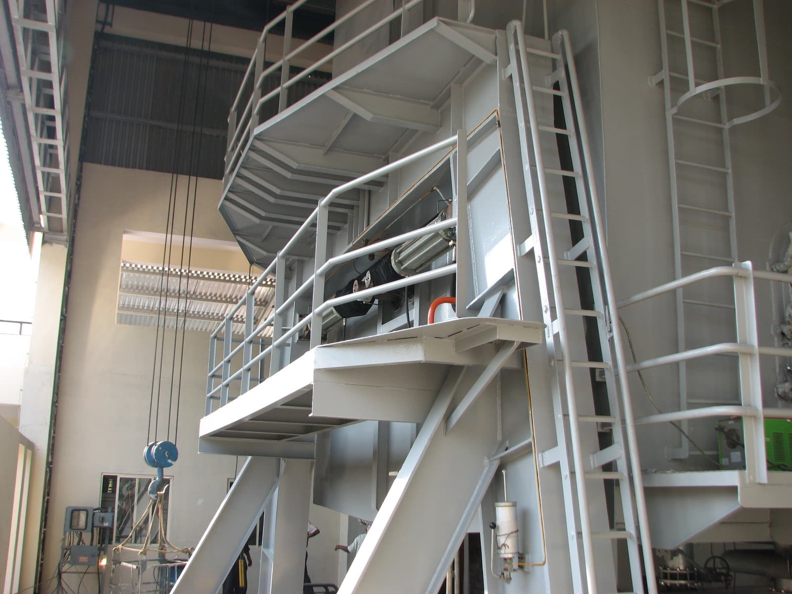 Damage control training facility at Naval Base Kochi
